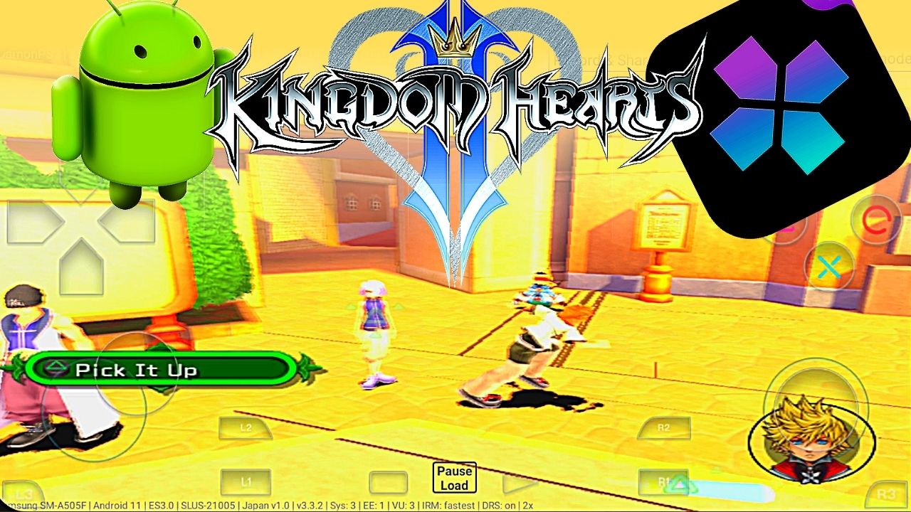 how can i play kindom hearts two on mac book pro emulator